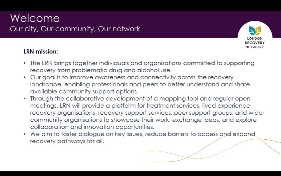 June 2026 London Recovery Network Webinar